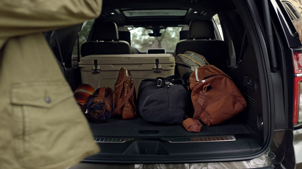 2022 Chevrolet Tahoe Best-In-Class Maximum Cargo Volume.