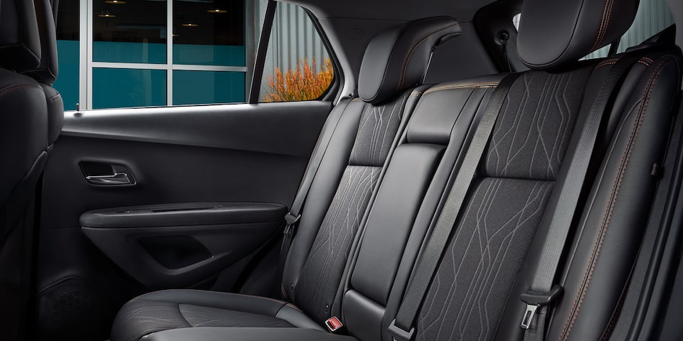 2022 Trax Interior Rear Seats.