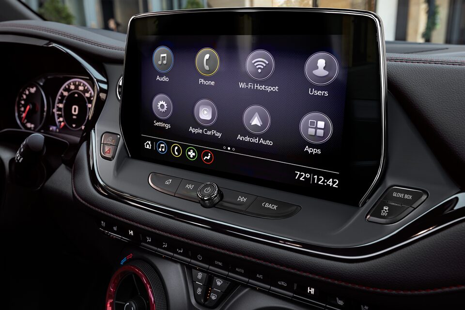 2023 Chevrolet Blazer sporty mid-size SUV Infotainment System technology.