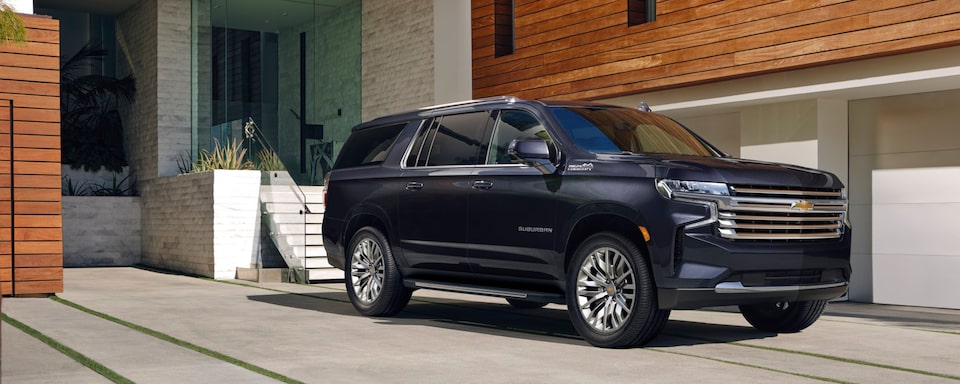 2023 Chevrolet Suburban large 3-row SUV.