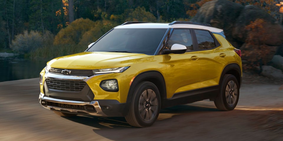 2023 Chevrolet Trailblazer Crossover SUV Drivers Side View.