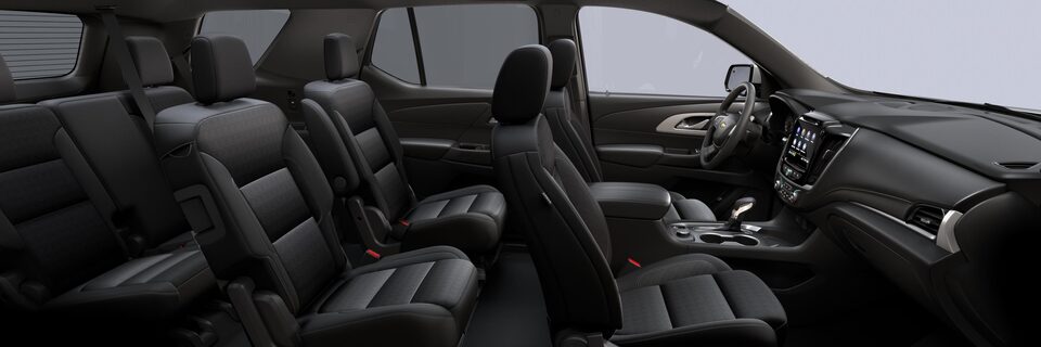 JET BLACK PERFORATED LEATHER-APPOINTED 2