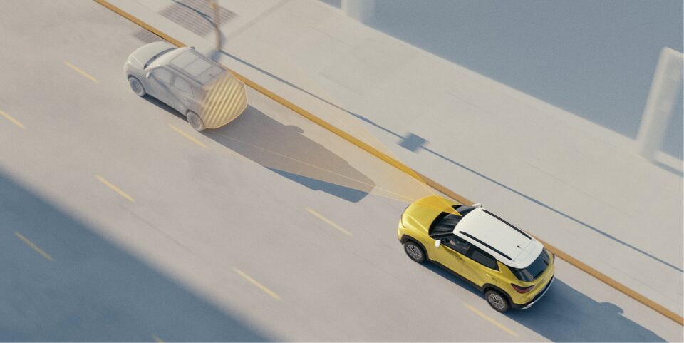 Following Distance Indicator of the 2024 Chevrolet Trailblazer.