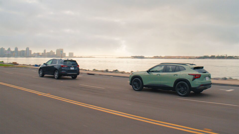 Technologies du Chevrolet Trax 2024.