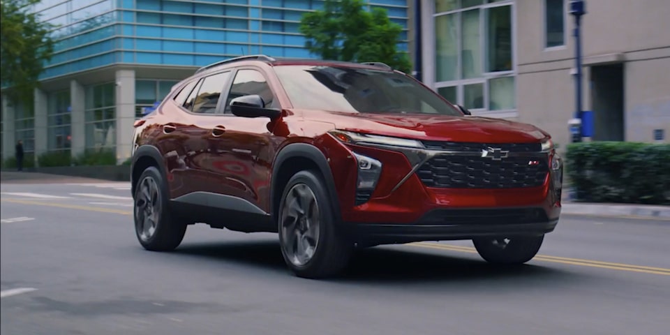 Caractéristiques de sécurité du Chevrolet Trax 2024.
