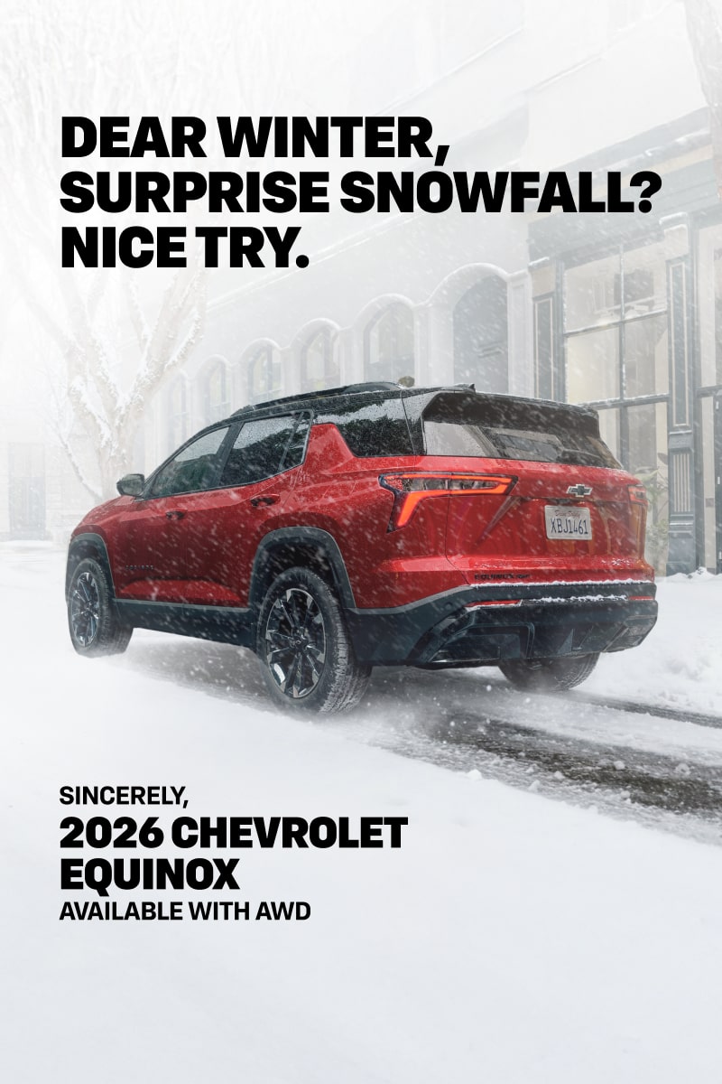 2026 Chevrolet Equinox winter