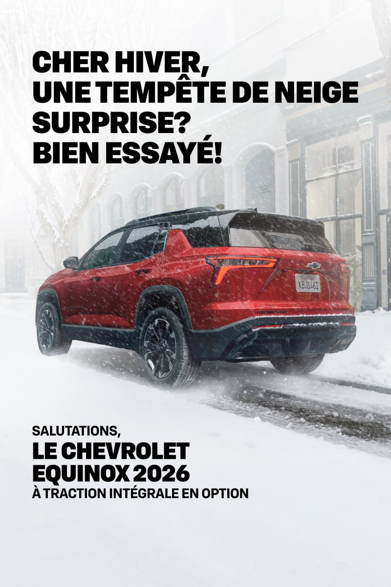 2026 Chevrolet Equinox winter