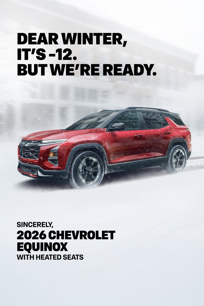 2026 Chevrolet Equinox winter 2