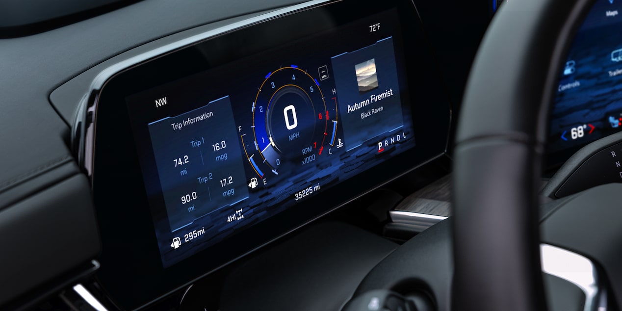 Close-up view of the 2026 Chevrolet Tahoe Driver Side Dashboard.