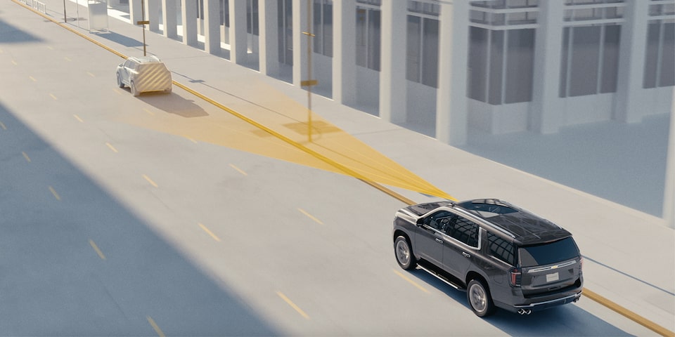 Adaptive Cruise Control Safety Feature of the 2026 Chevrolet Tahoe.