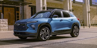 2026 Chevy Trailblazer Parallel Parked Near a Building