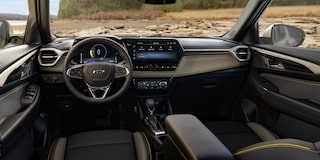 Birds Eye View of the Interior Dashboard Inside the 2026 Chevy Trailblazer