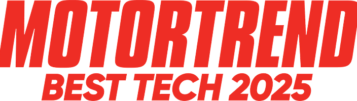 Motortrend Best Tech 2025 Award logo of the 2026 Chevrolet Traverse.