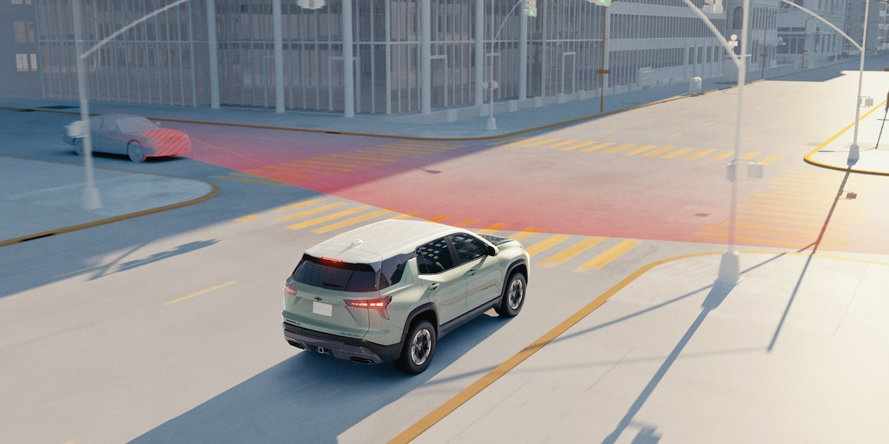 Front Pedestrian Braking feature of the 2027 Chevrolet Equinox.