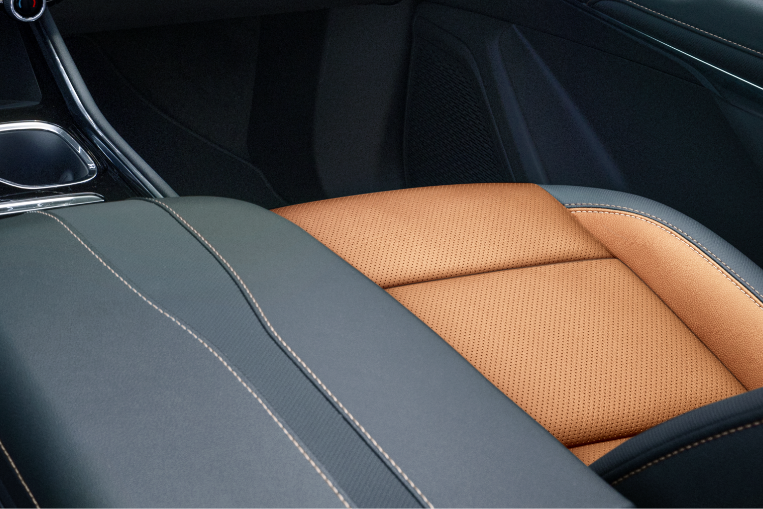 Vue rapprochée d’un siège à l’intérieur de la Chevrolet Traverse 2027.