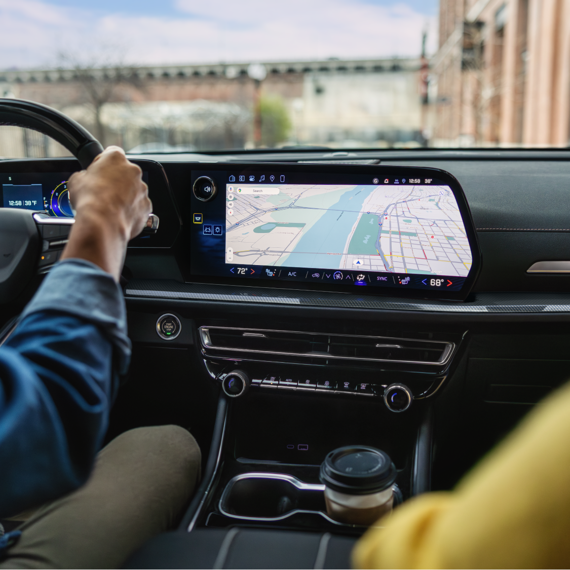 Intérieur avant de la Chevrolet Traverse 2027.