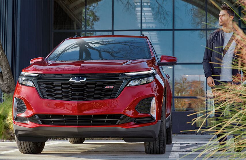 Chevrolet Equinox RS trim.