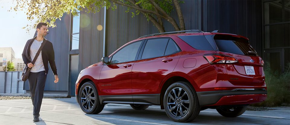 Chevrolet Equinox RS trim.
