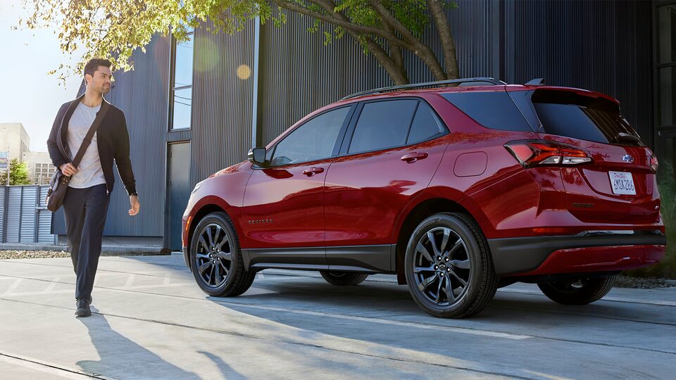 Chevrolet Equinox RS trim.