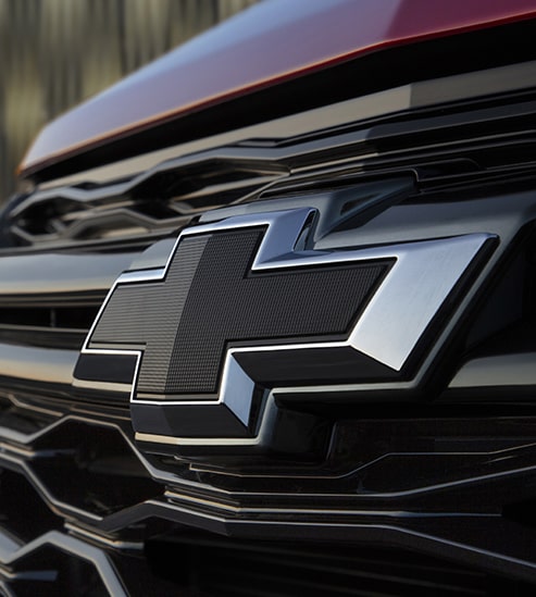 Chevrolet RS trim: Close up of Chevrolet logo.