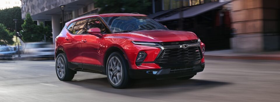 Chevrolet Blazer RS trim.