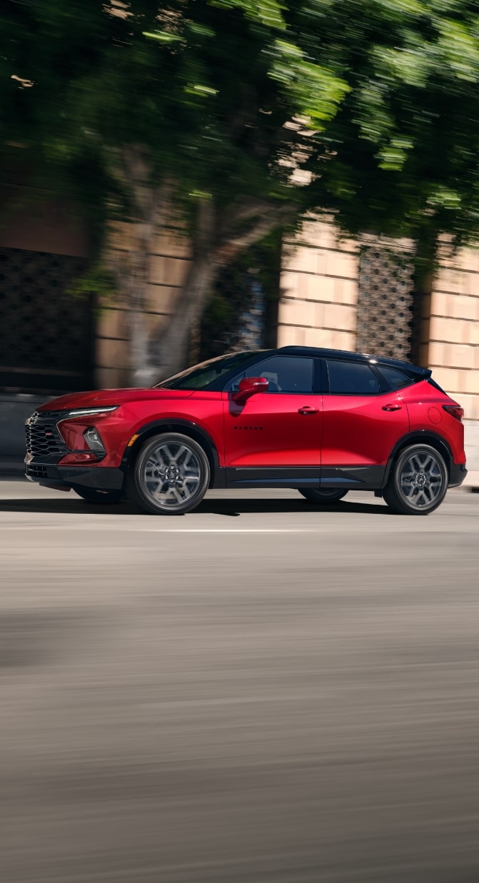 Chevrolet Blazer RS trim.