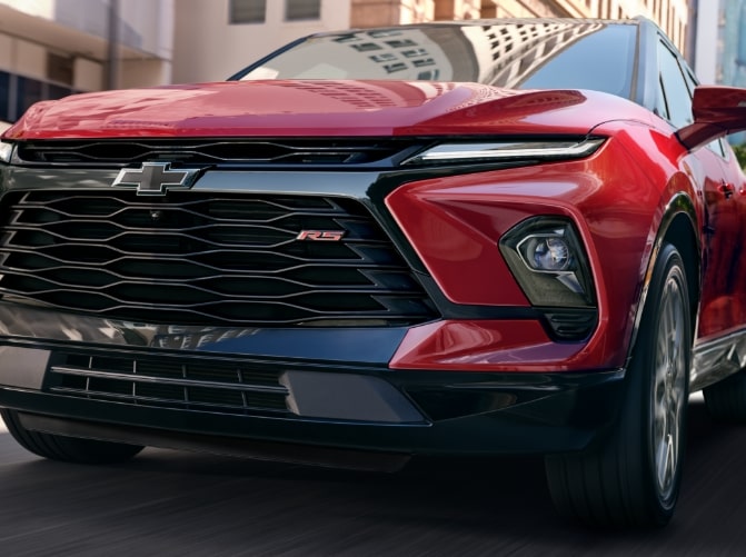 Chevrolet Blazer RS trim.