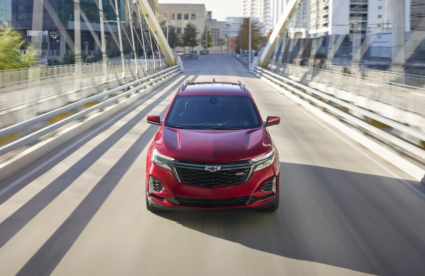 Chevrolet Equinox RS trim.