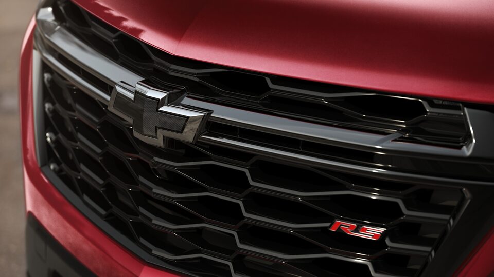 Chevrolet Traverse RS trim.