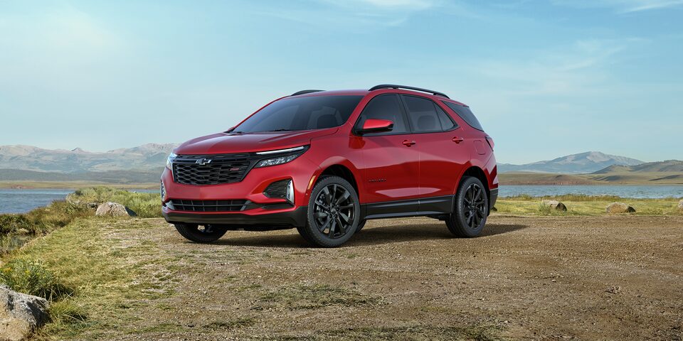Chevrolet Equinox RS trim.