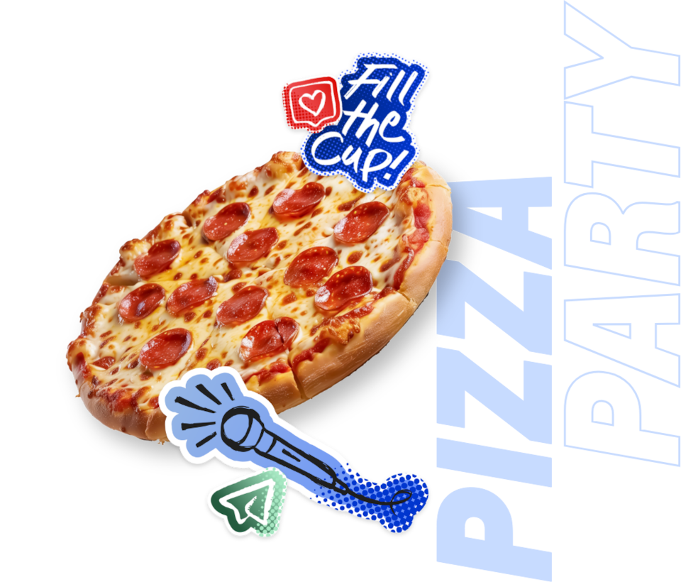 2023 Chevrolet Good Deeds Cup Infographic and Button: Pizza Party.