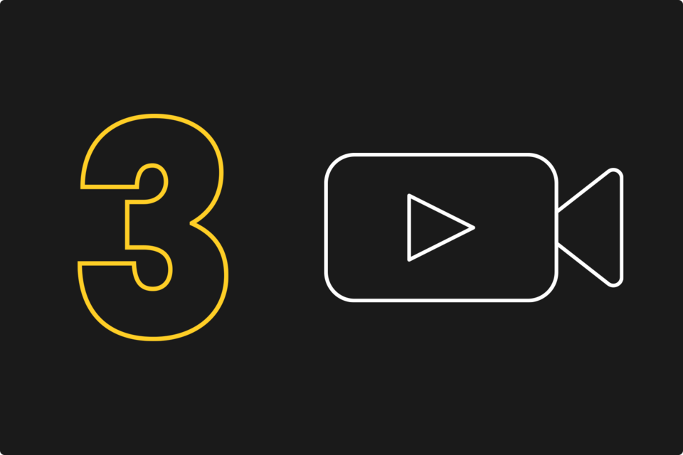 Three, video.
