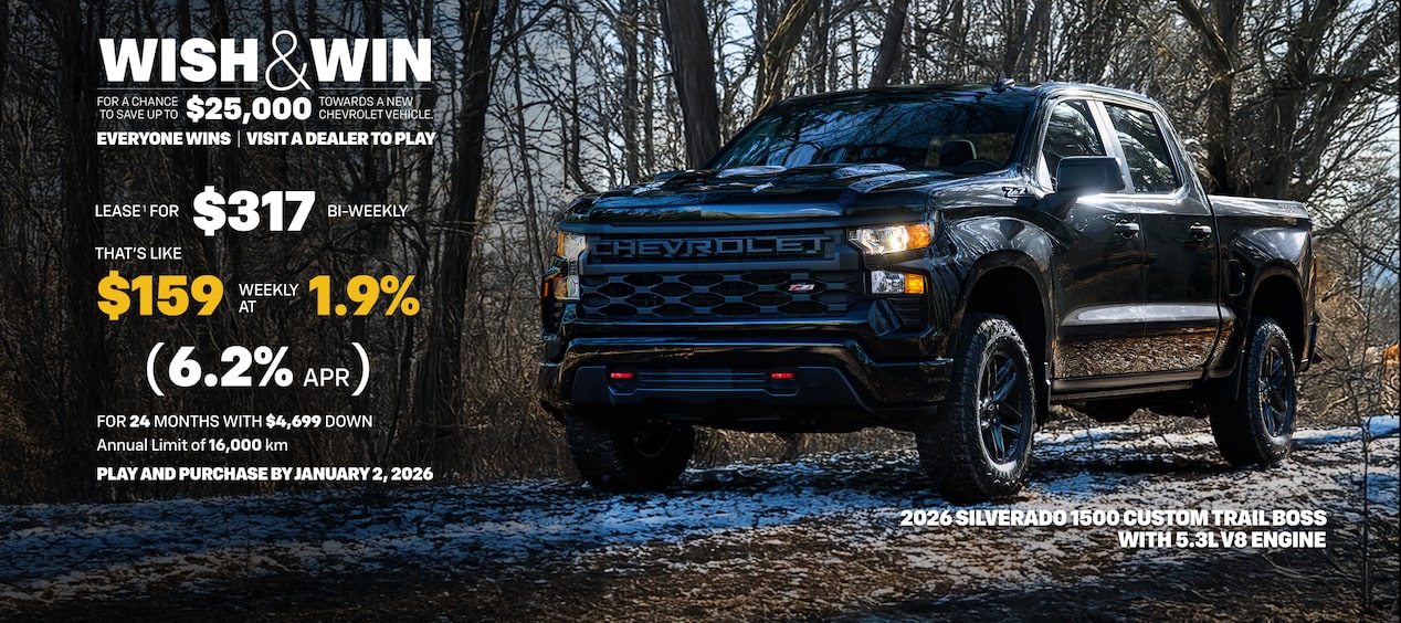 2026 Silverado 1500 Custom Trail Boss