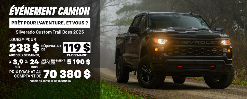 Custom Trail Boss Finance