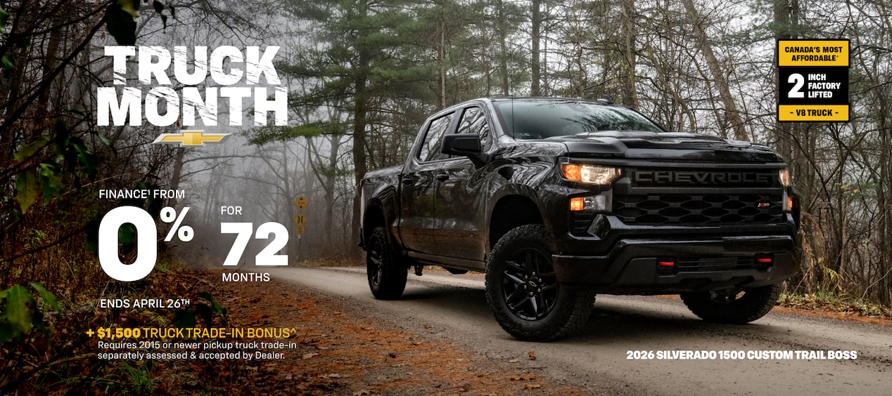 2026 Silverado 1500 Custom Trail Boss
