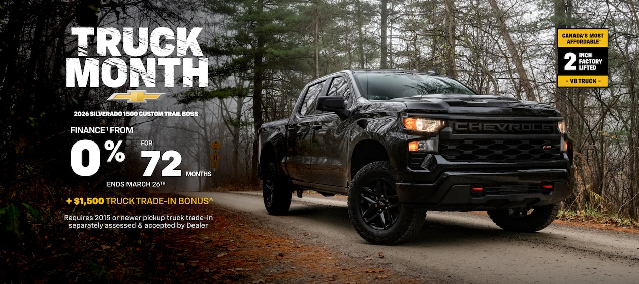 2026 Silverado 1500 Custom Trail Boss