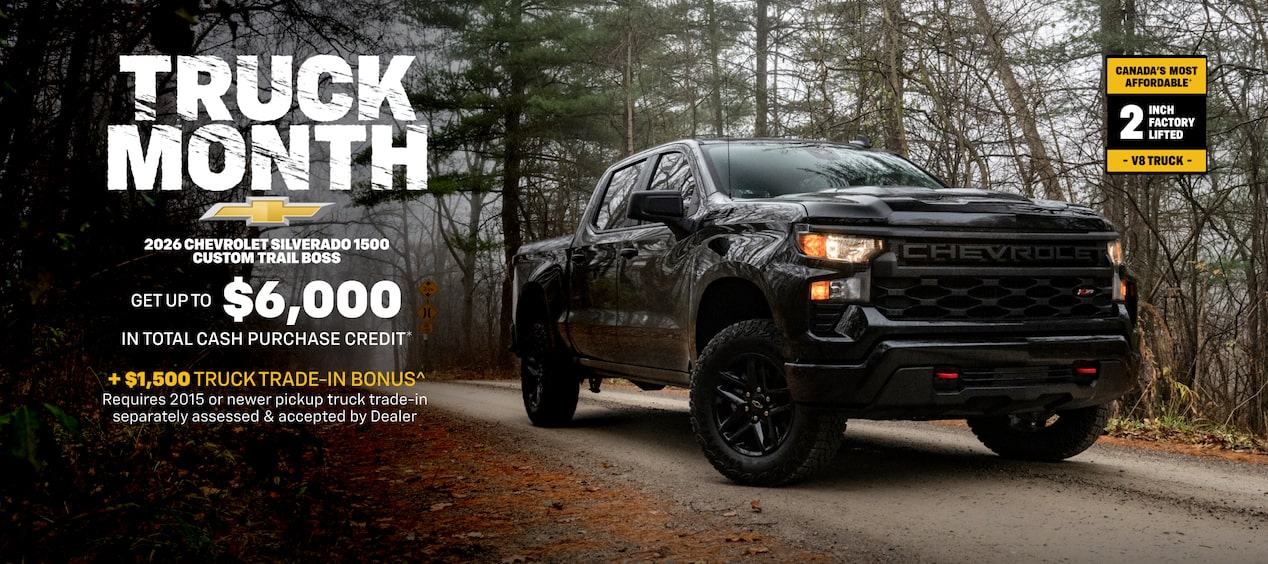 2026 Silverado 1500 Custom Trail Boss