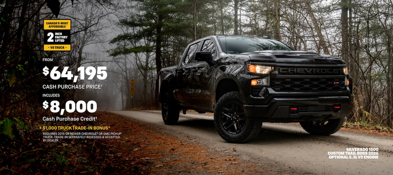 2026 Silverado 1500 Custom Trail Boss