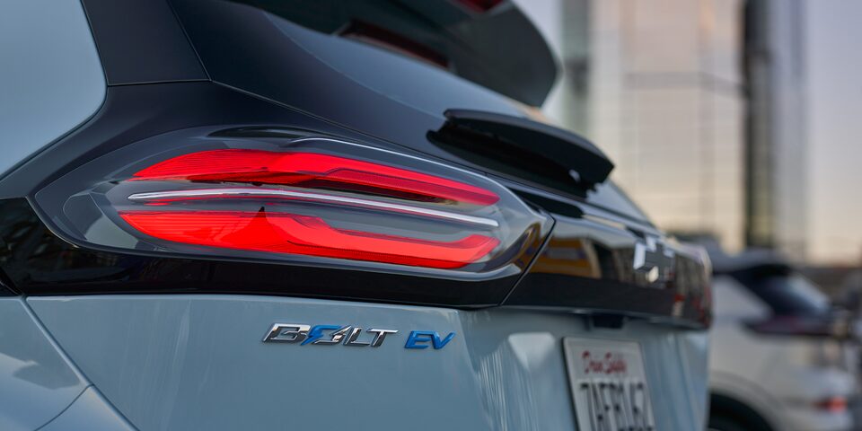 Bolt EV Rear Light Detail