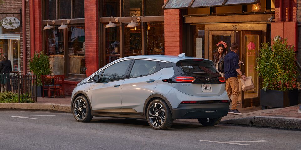 Bolt EV Rear Side Profile