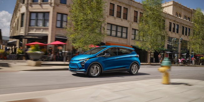 Bolt EV Exterior Photo: Side Angle View