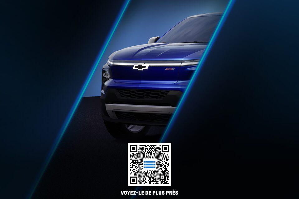 Silverado EV en réalité augmentée.