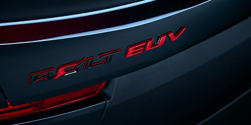 Emblème du Bolt EUV 2023 édition Distinction.