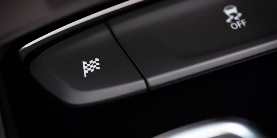 Bouton de Mode sport de la Bolt EV 2023.