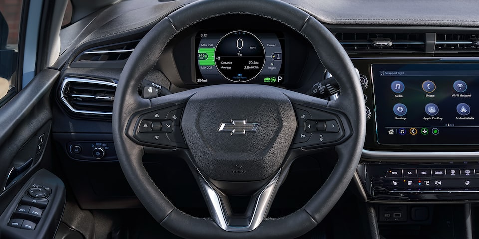 Centralisateur informatique de bord de la Bolt EV 2023.