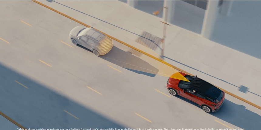 Following Distance Indicator feature of the 2026 Chevrolet Blazer EV.