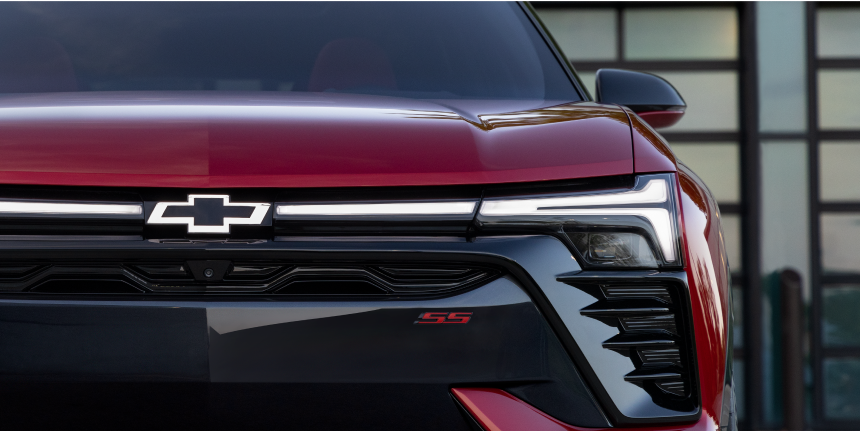 Les phares IntelliBeam du Chevrolet Blazer EV 2026.