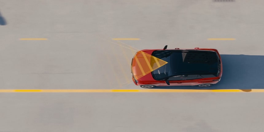 Lane Keep Assist feature of the 2026 Chevrolet Blazer EV.