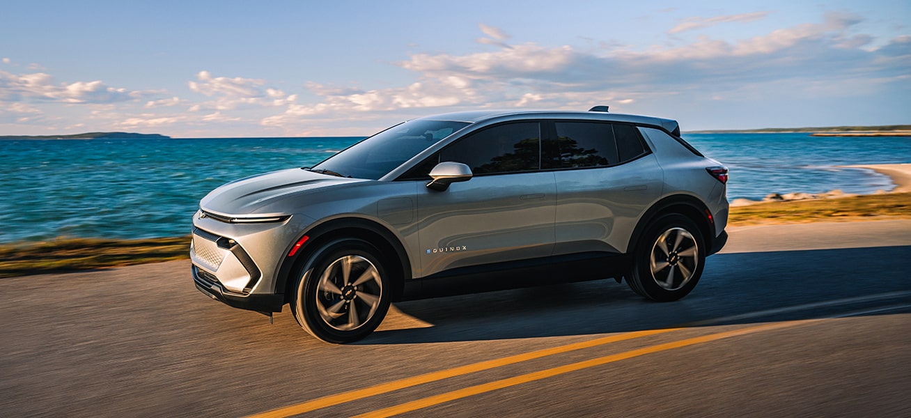 2026 Chevrolet Equinox EV on the beach