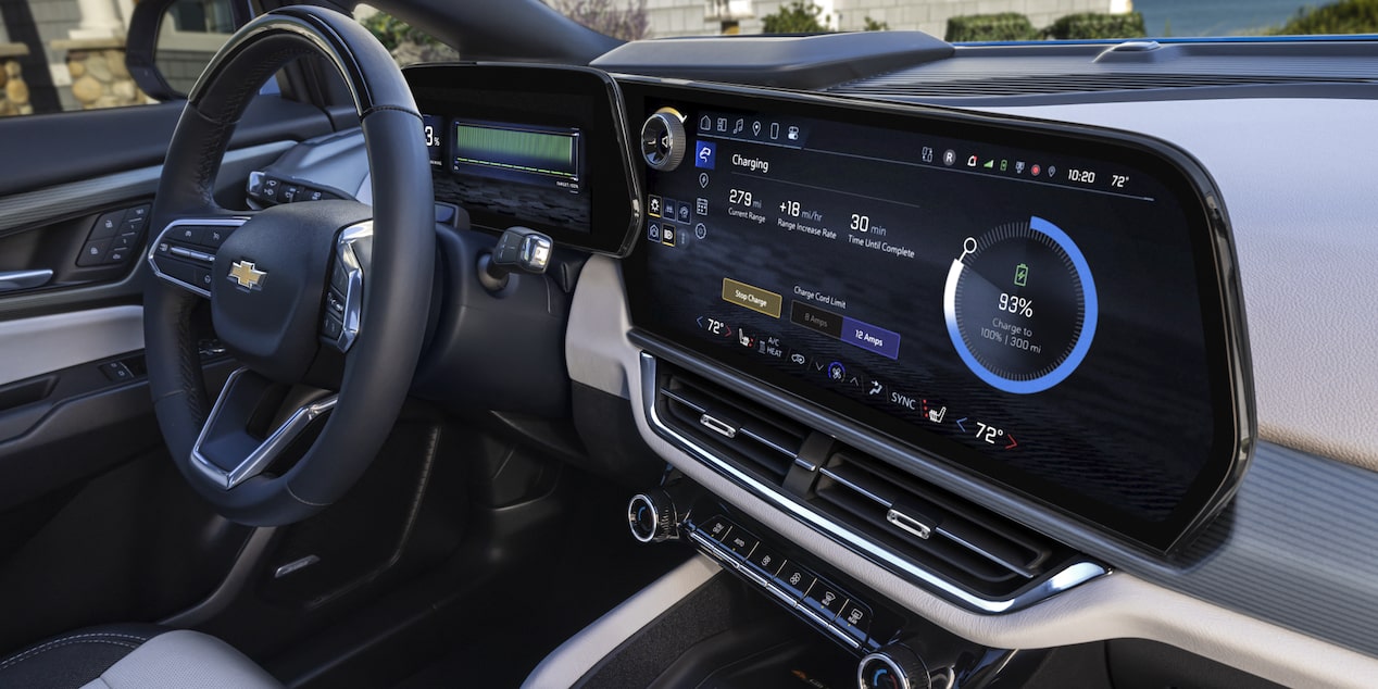 2026 Chevrolet Equinox EV Infotainment Touchscreen Display.